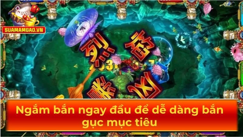 Ngắm bắn ngay đầu để dễ dàng bắn gục mục tiêu