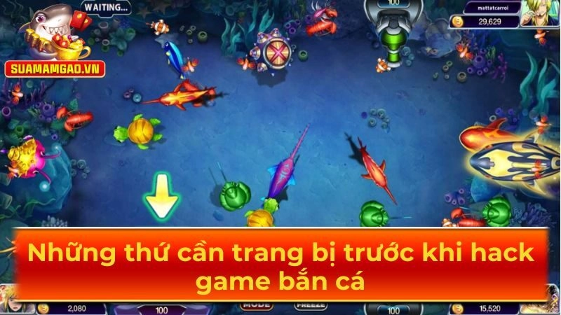 Những thứ cần trang bị trước khi hack game bắn cá