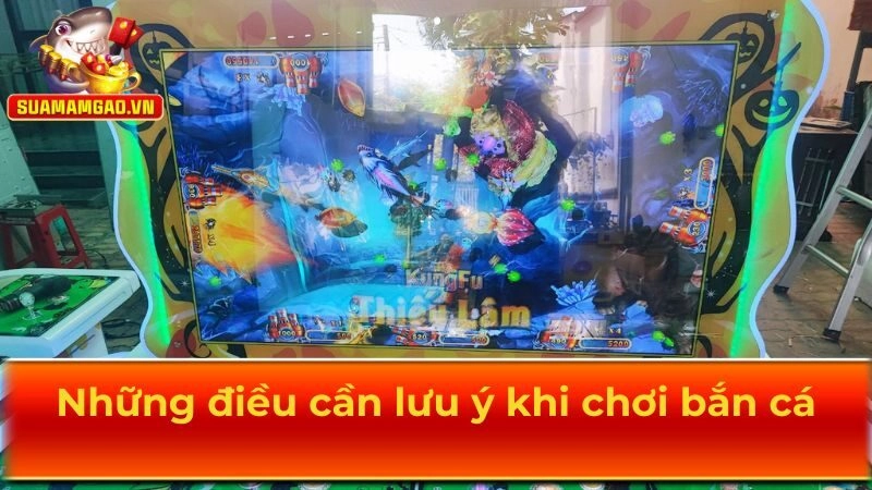 Những điều cần lưu ý khi chơi bắn cá