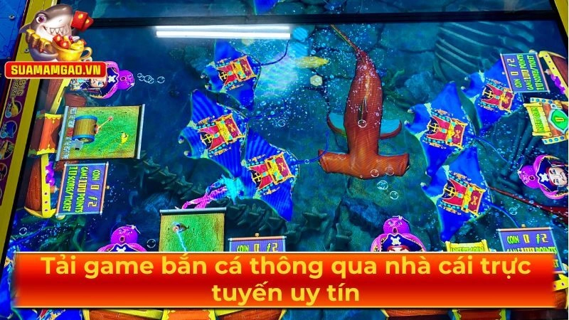 Tải game bắn cá thông qua nhà cái trực tuyến uy tín