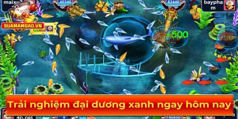 Tải ngay game bắn cá Online để trải nghiệm đại dương xanh